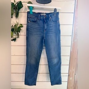 Madewell Stovepipe jeans